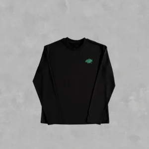 SYNA LONGSLEEVE BLACK-GREEN