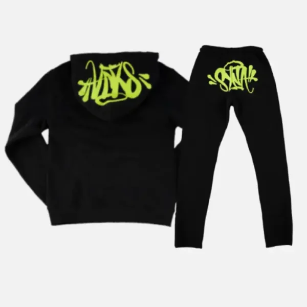 Synaworld Syna Logo Tracksuit Black-Green